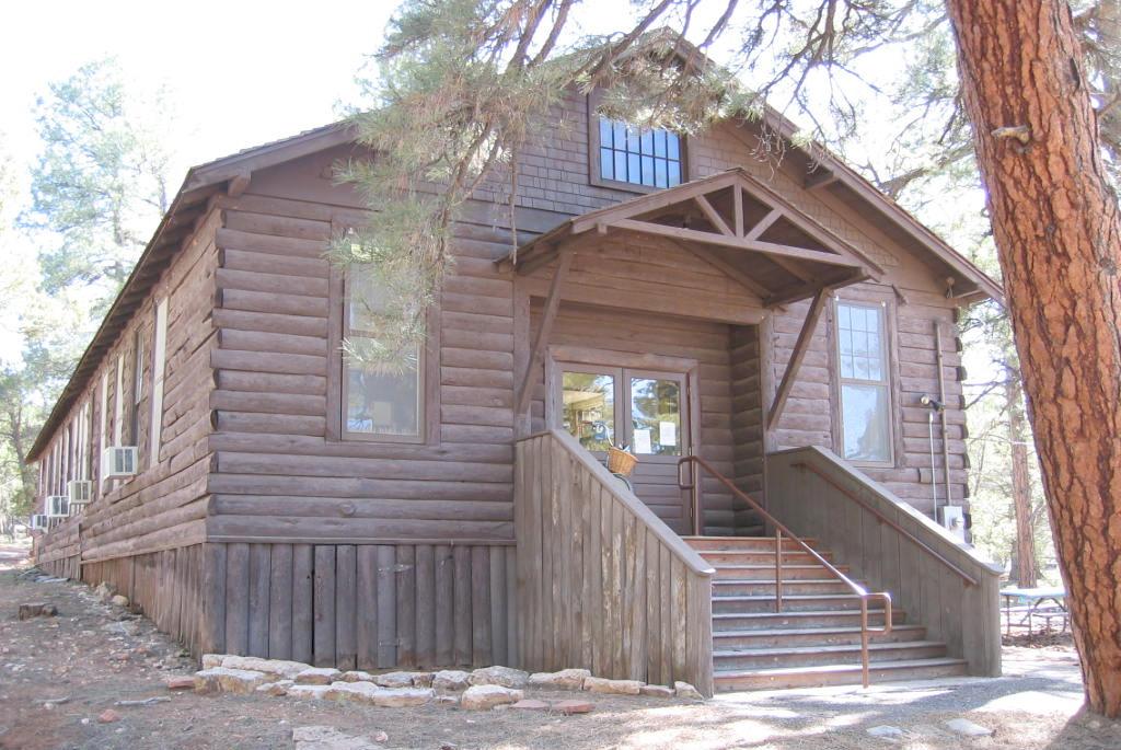 grand canyon library building entrance picture